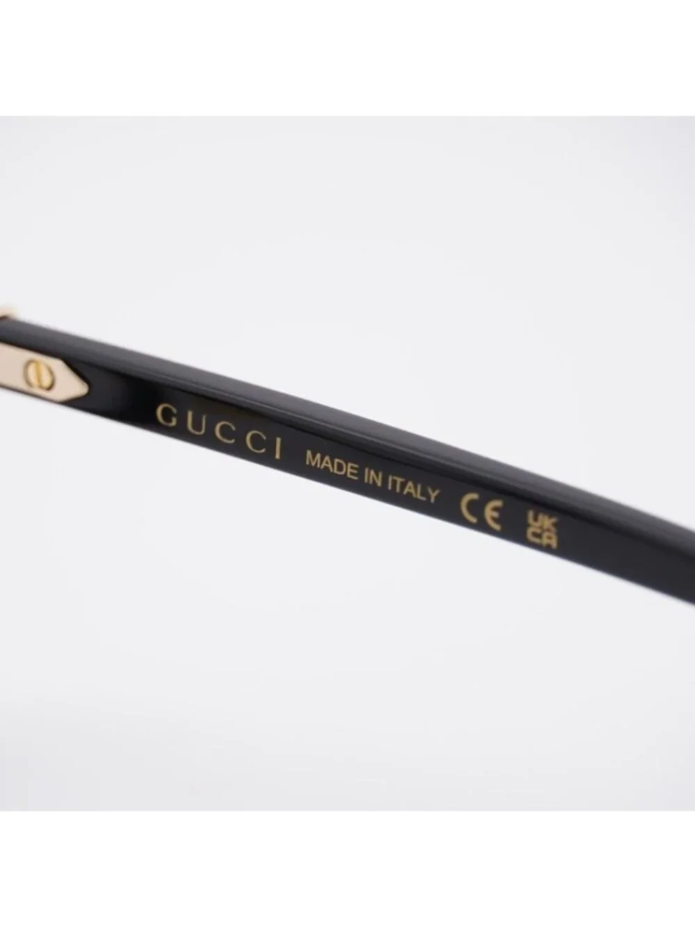 Gucci GG2002OJ 001 Eyeglasses Black 53mm Rectangle Frame